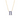 Pave Gothic Initial Paperclip Necklace