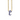 Pave Gothic Initial Cuban Link Necklace