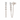 Emerald Cut Stud Statement Drop Link Chain Earrings