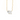 Multishape 2-Diamond Statement Paperclip Necklace