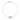 Multishape 2-Diamond Statement Paperclip Bracelet