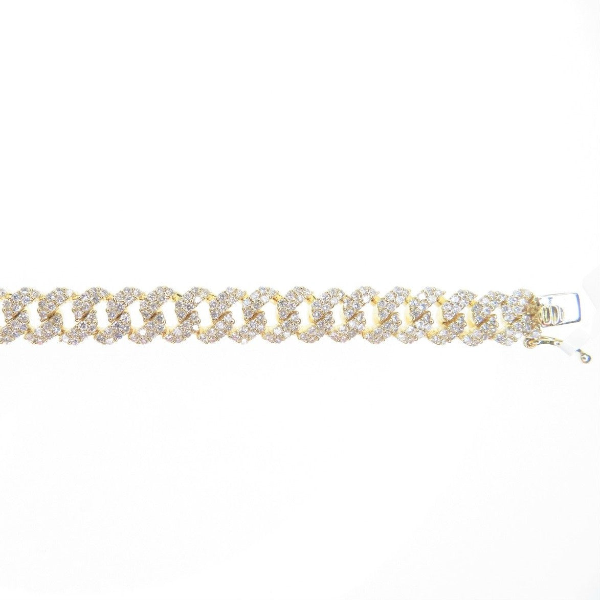 Large Diamond Cuban Bracelet