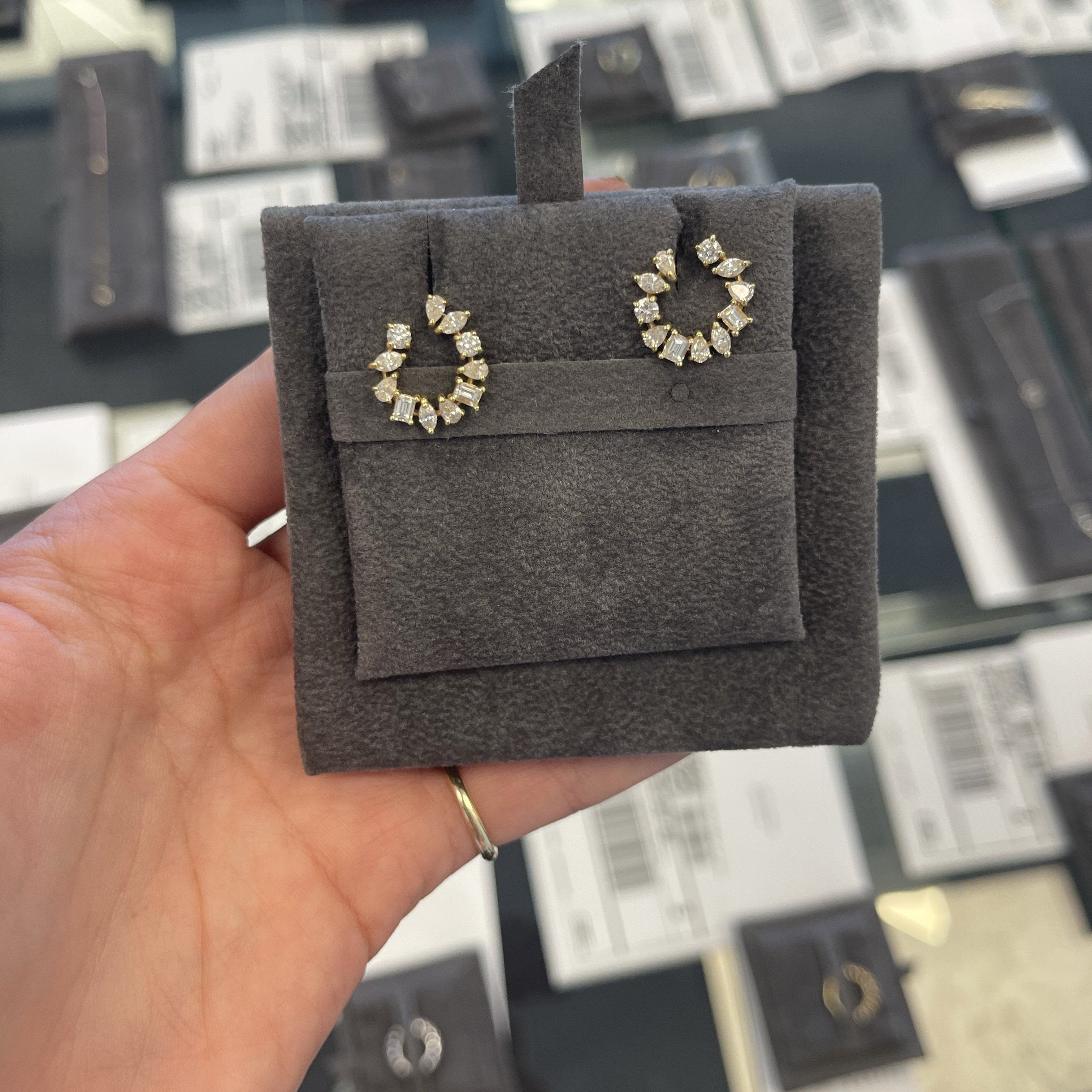 Multishape Coil Statement Earrings