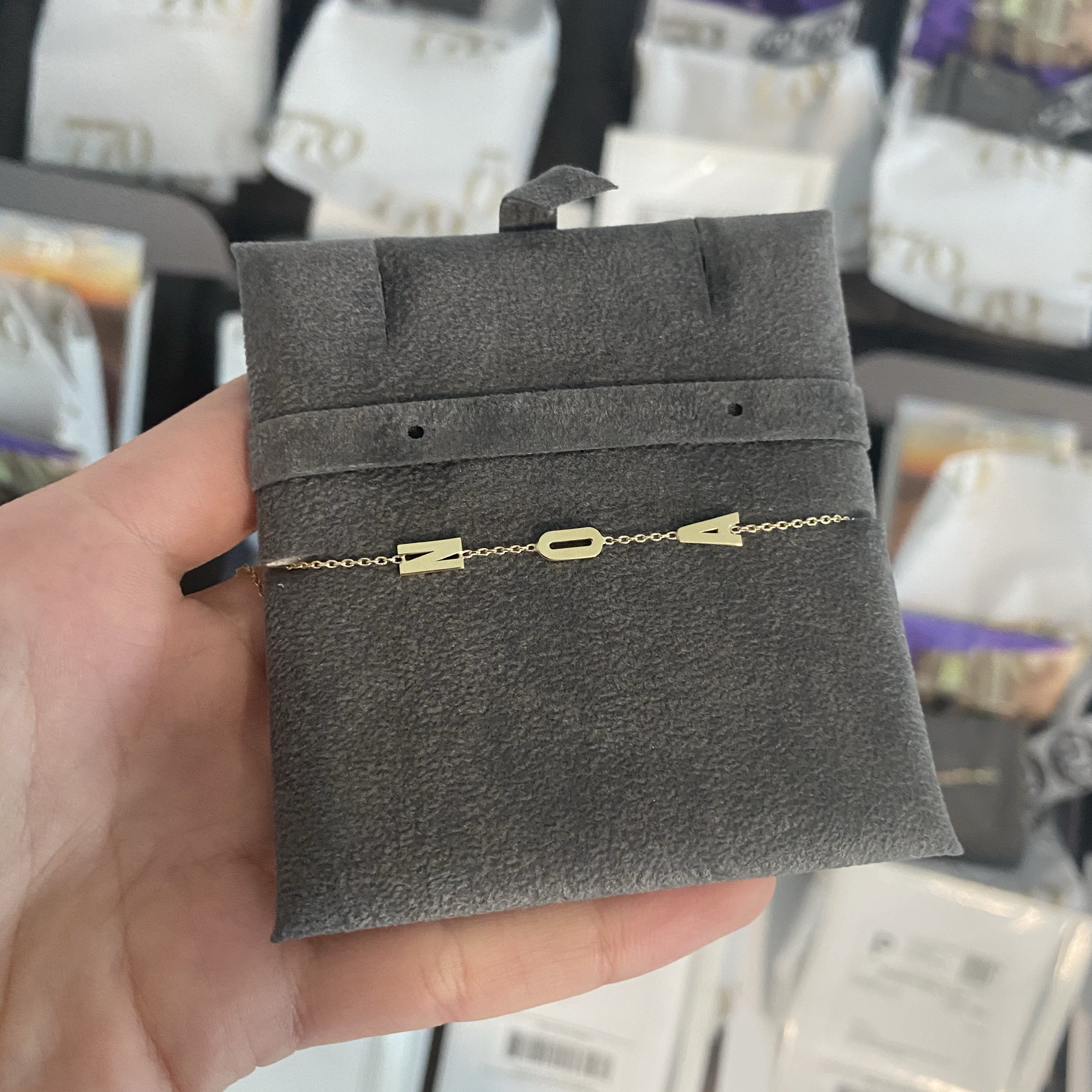 Multiple Initials Bracelet